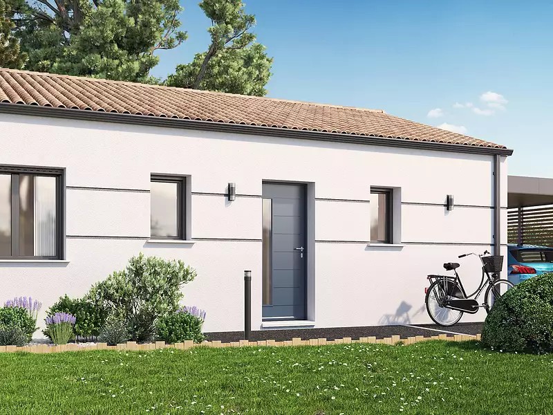 Maison neuve, 66 m² - L'Aiguillon-sur-Vie (85220)