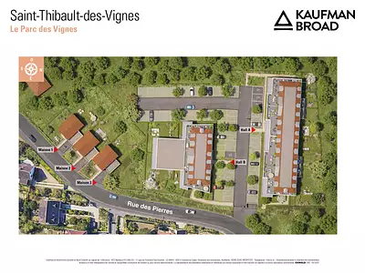 Au cœur de Saint-Thibault-des-Vignes