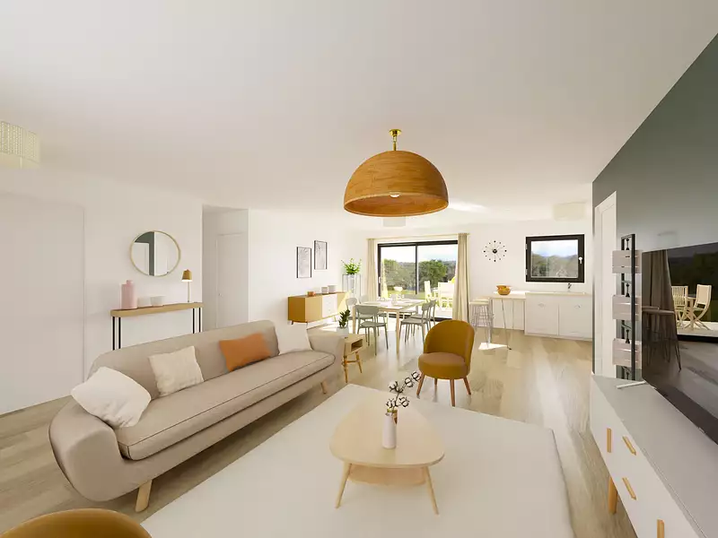 Maison neuve, 90,64 m² - Ormoy-Villers (60800)