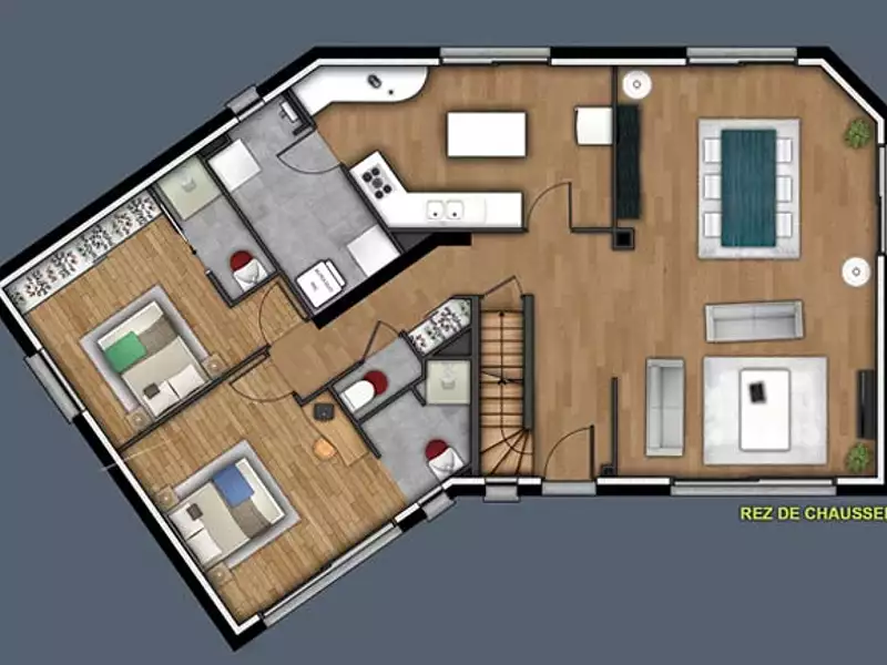 Maison neuve, 179 m² - Le Bec-Thomas (27370)