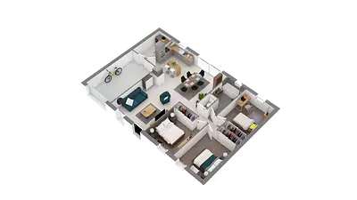 Maison neuve, 82 m²