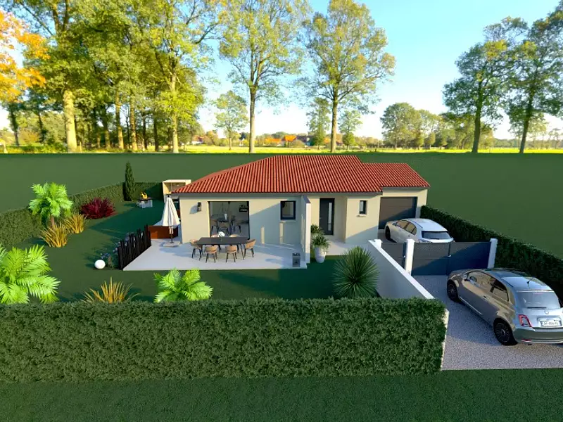 Maison neuve, 82 m² - Corneilla-del-Vercol (66200)