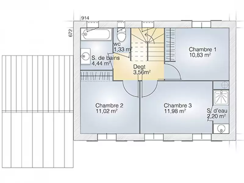 Maison neuve, 95 m² - Serviers-et-Labaume (30700)