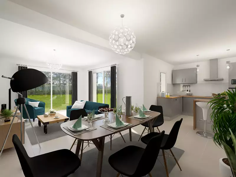 Maison neuve, 110 m² - Le Pian-Médoc (33290)