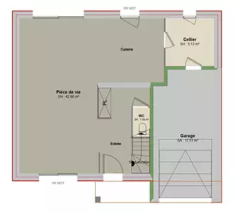 Maison neuve, 110 m²