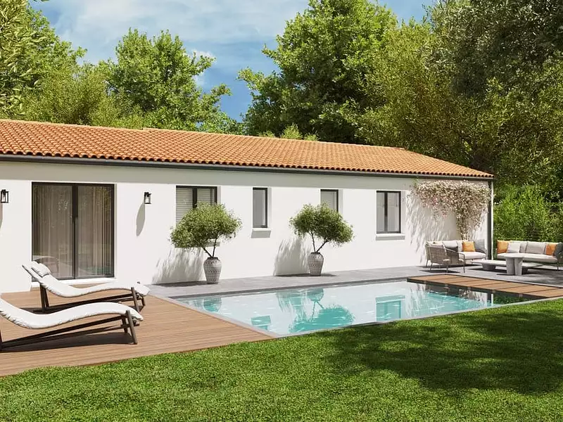 Maison neuve, 90 m² - Saint-Hilaire-de-Riez (85270)