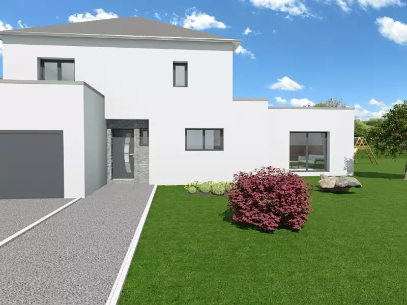 Maison neuve, 85 m² - Teloché (72220)