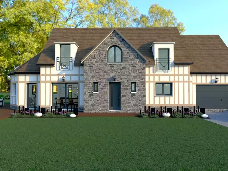 Maison neuve, 180 m² - Yerville (76760)