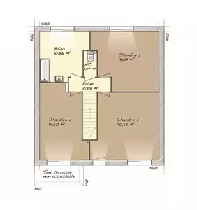 Maison neuve, 128 m²