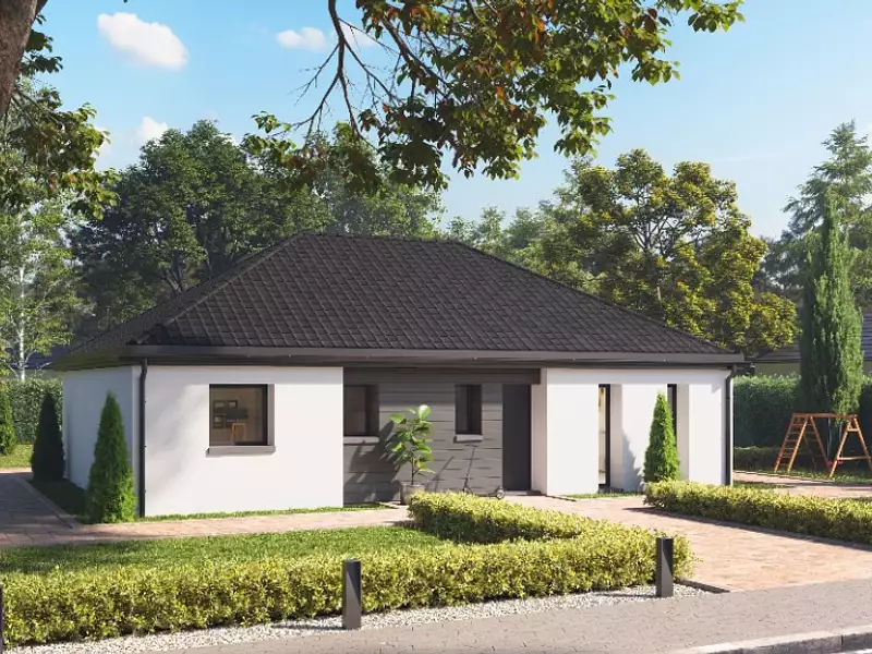 Maison neuve, 93 m² - Vermelles (62980)