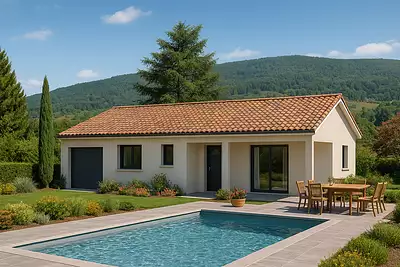 Maison neuve, 100 m²