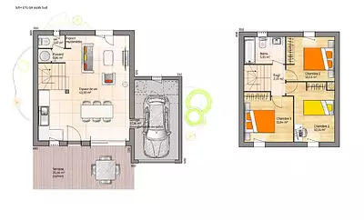 Maison neuve, 88 m²