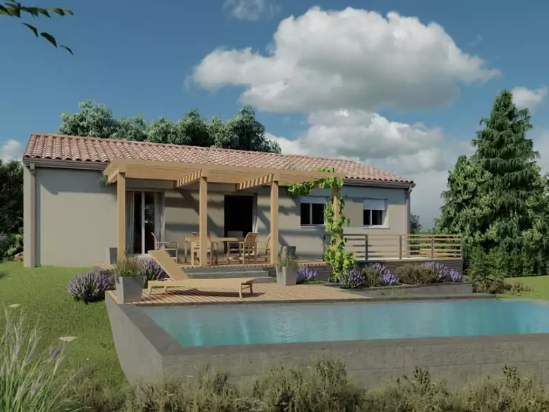 Maison neuve, 80 m² - Saint-Georges-de-Didonne (17110)