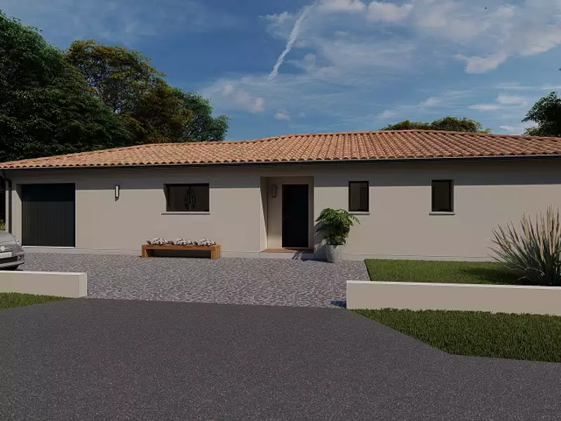 Maison neuve, 120 m² - Souillac (46200)
