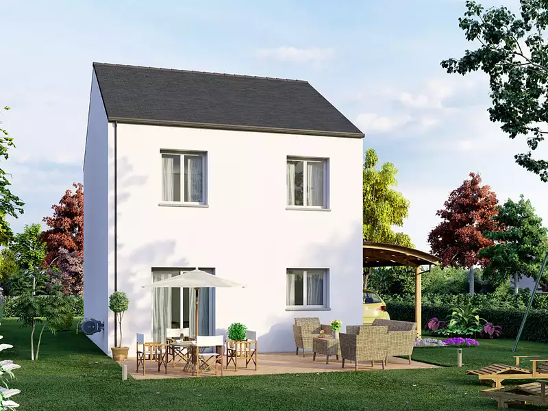Maison neuve, 85,38 m² - Louviers (27400)