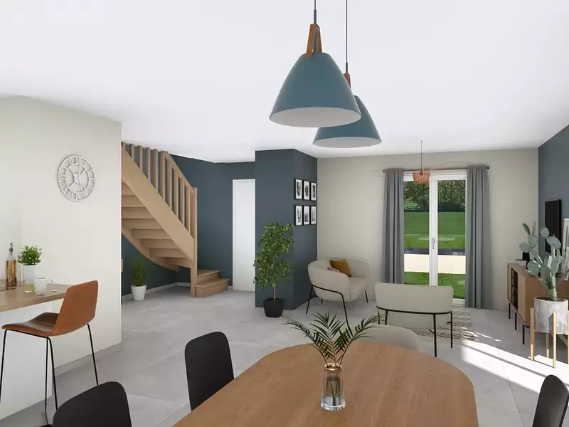 Maison neuve, 94 m² - Villeneuve (01480)