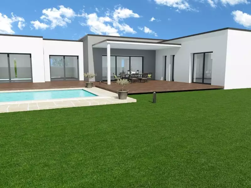 Maison neuve, 110 m² - Villeneuve-lès-Maguelone (34750)