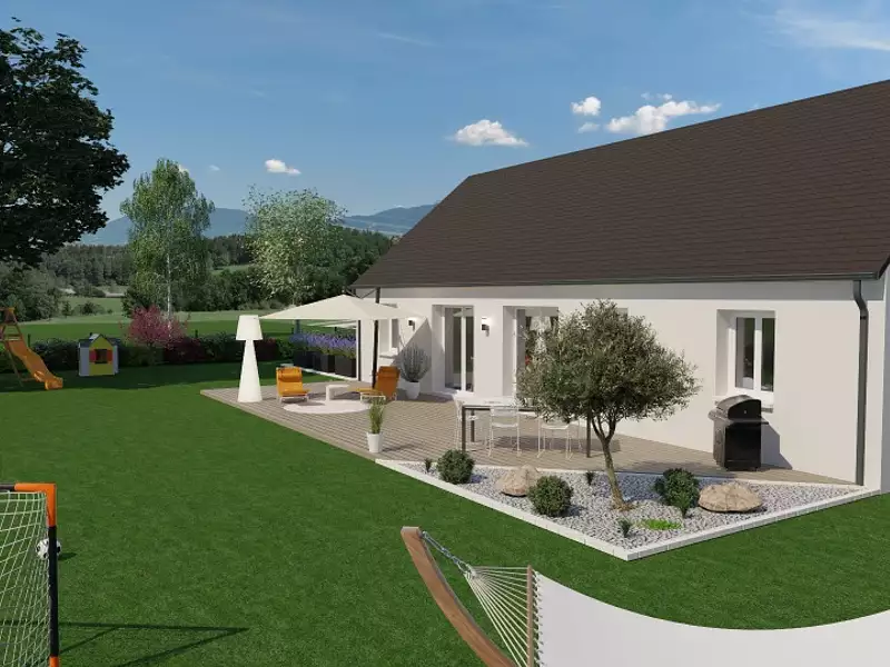 Maison neuve, 104 m² - Villiers-au-Bouin (37330)