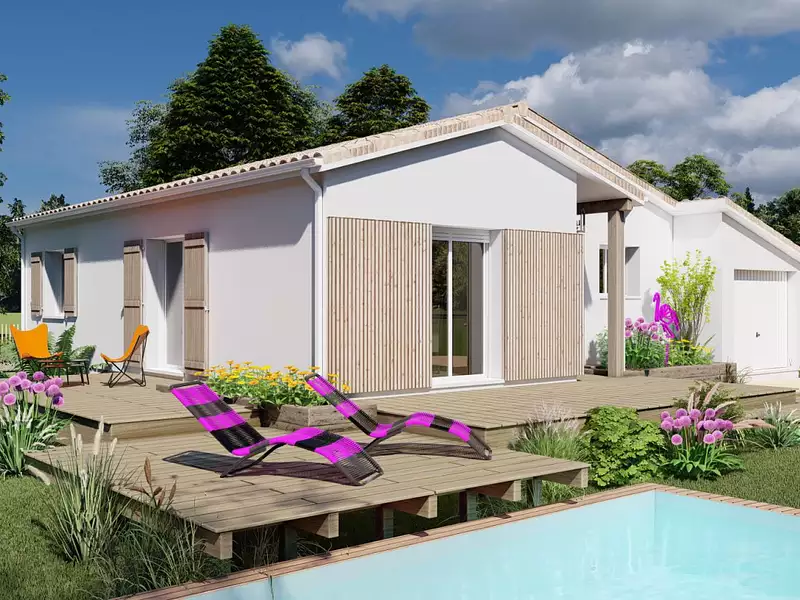 Maison neuve, 86 m² - Prigonrieux (24130)
