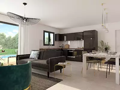 Maison neuve, 90 m²