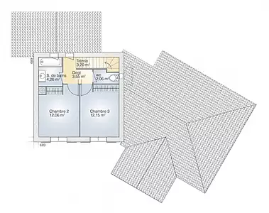 Maison neuve, 125 m²