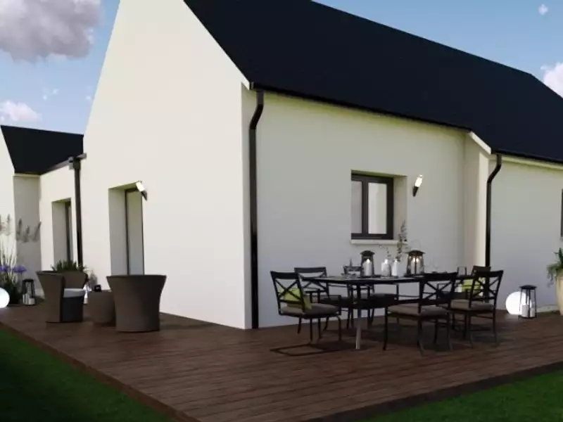 Maison neuve, 94 m² - Tauxigny-Saint-Bauld (37310)