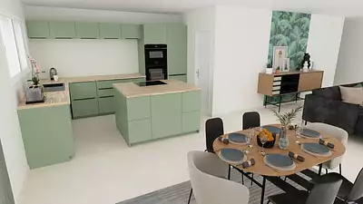 Maison neuve, 125 m²