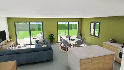 Maison neuve, 90 m²