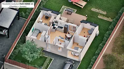 Maison neuve, 48,75 m²