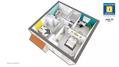 Maison neuve, 108 m²