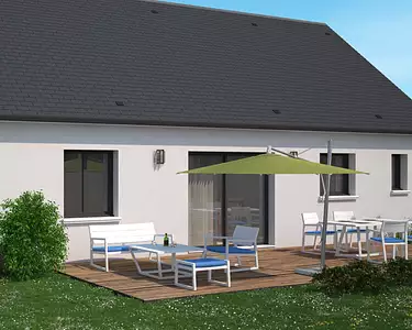 Maison neuve, 87 m²