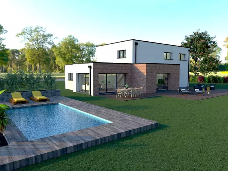 Maison neuve, 170 m² - Wingles (62410)