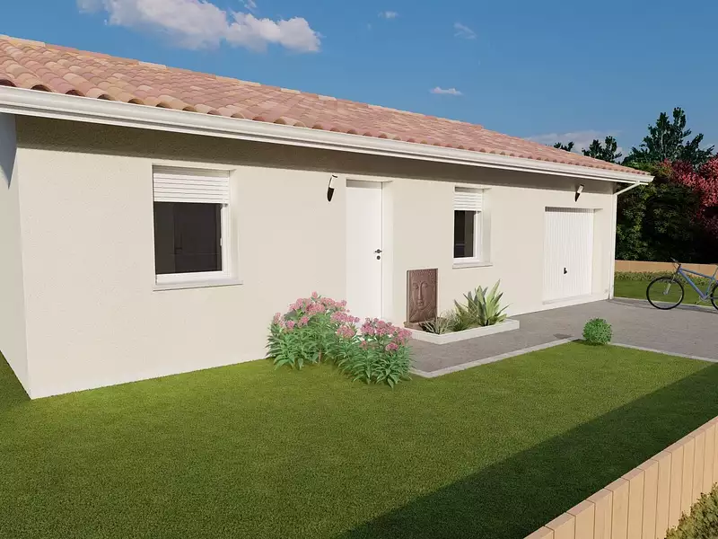Maison neuve, 75 m² - Couzeix (87270)