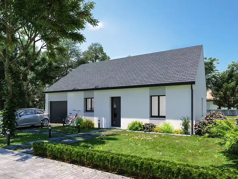 Maison neuve, 89,5 m² - Conty (80160)