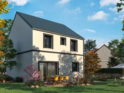 Maison neuve, 91,67 m²