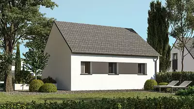 Maison neuve, 65 m²