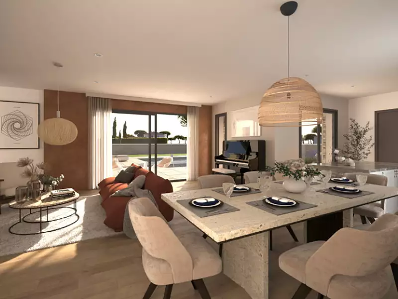 Maison neuve, 140 m² - Bizanet (11200)