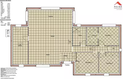 Maison neuve, 127 m²