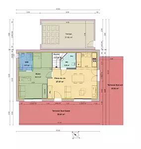 Maison neuve, 99 m²