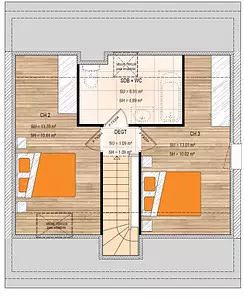 Maison neuve, 75 m²