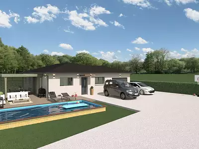 Maison neuve, 100 m²