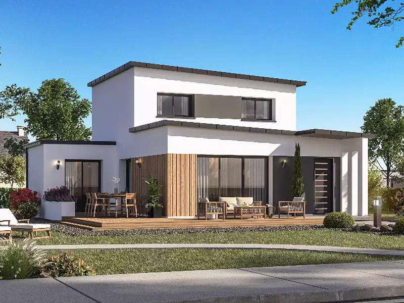 Maison neuve, 94 m² - Landerneau (29800)