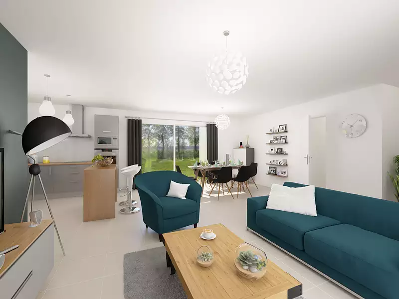 Maison neuve, 66 m² - Domloup (35410)