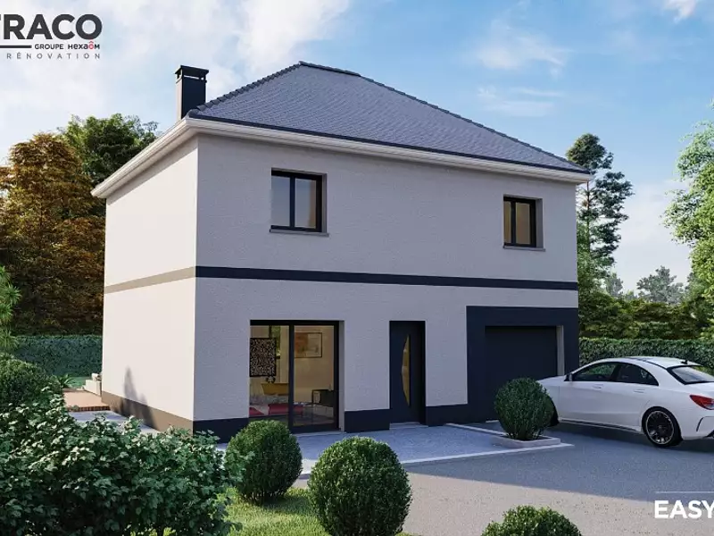 Maison neuve, 100 m² - Bréauté (76110)