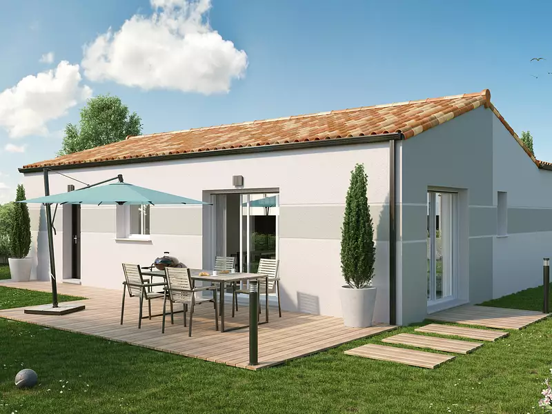 Maison neuve, 76 m² - Le Champ-Saint-Père (85540)