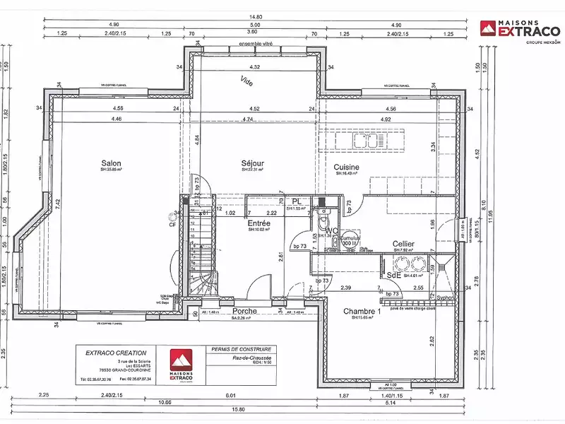 Maison neuve, 200 m² - Ezy-sur-Eure (27530)