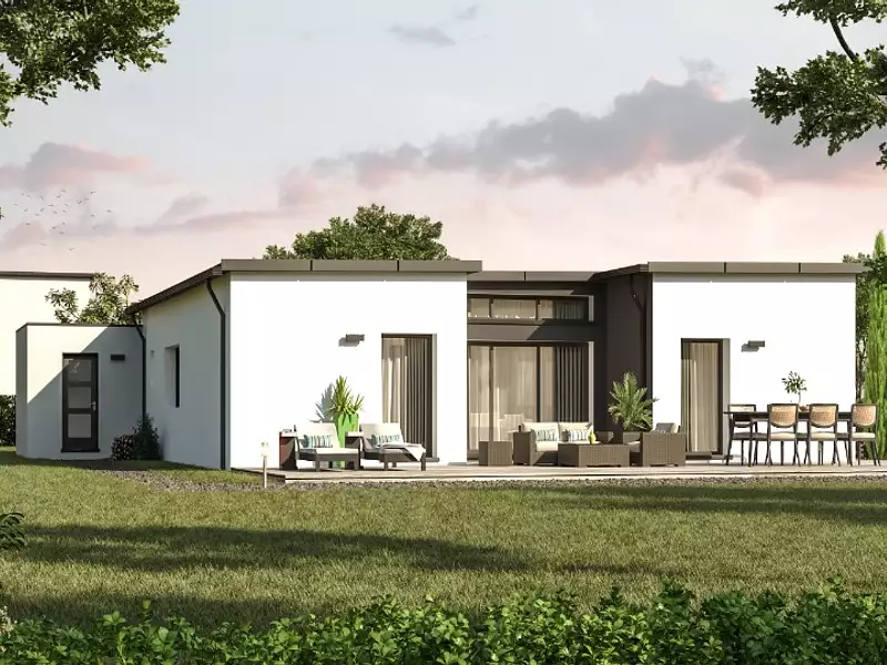 Maison neuve, 90 m² - Landrévarzec (29510)