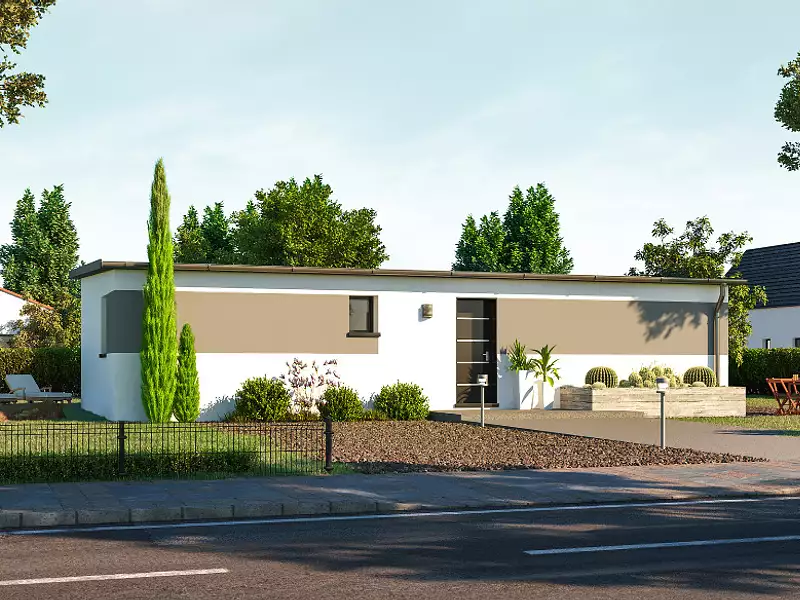 Maison neuve, 82 m² - Landerneau (29800)