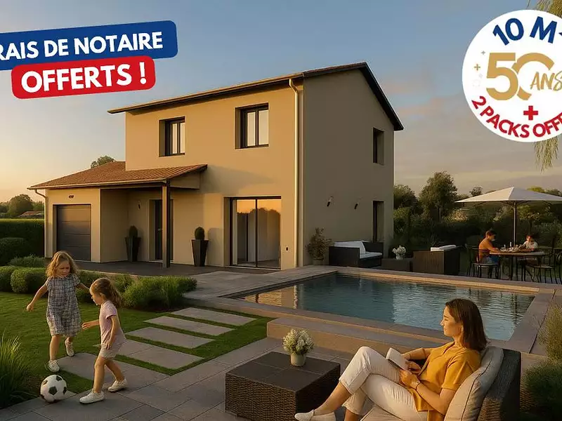 Maison neuve, 94 m² - Fleurie (69820)