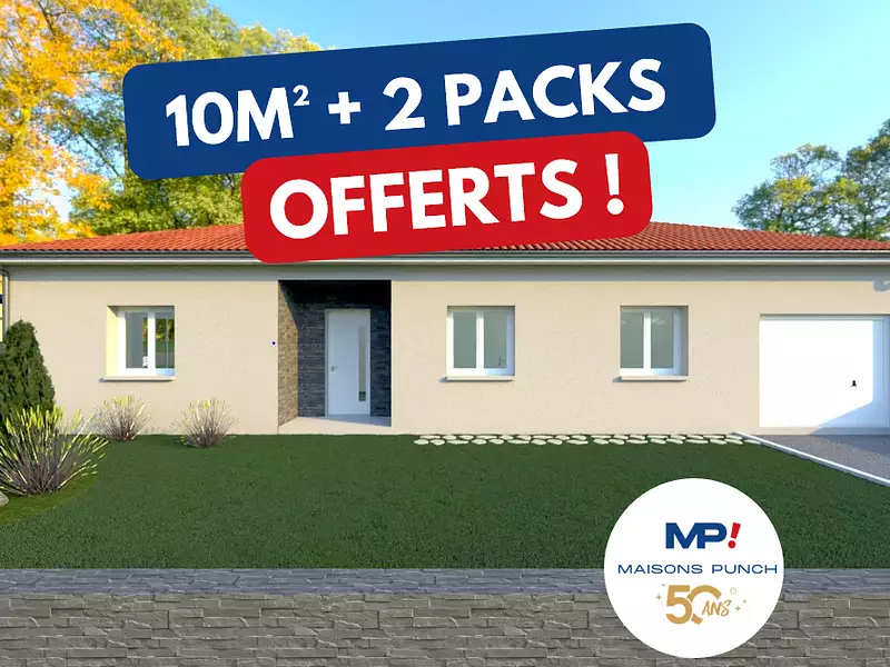 Maison neuve, 98 m² - Feurs (42110)